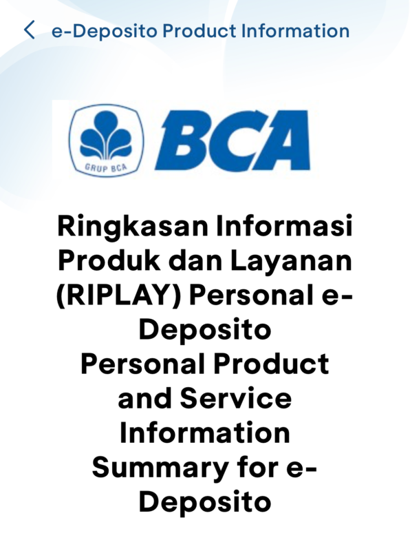 e-Deposito のサービス概要